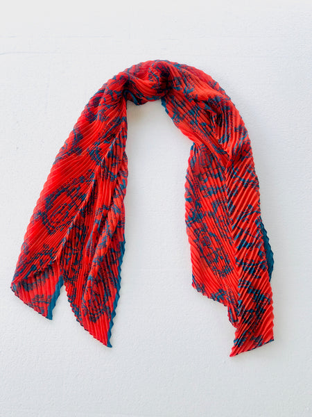 Modern Charm Pleated Scarf