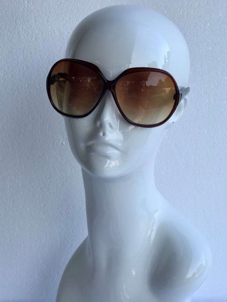 Chunky Brown Sunglasses