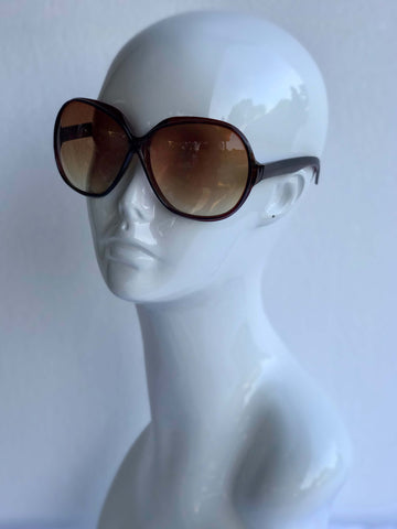 Chunky Brown Sunglasses