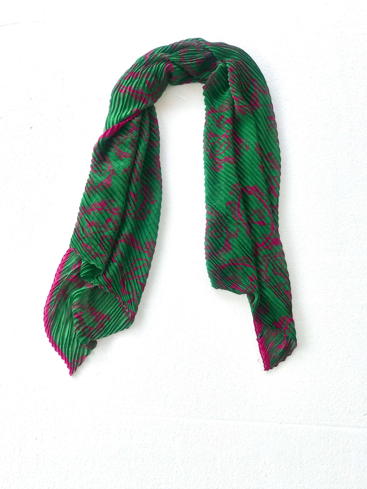 Modern Charm Pleated Scarf