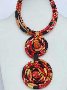 Blazing Tribal Twist Necklace